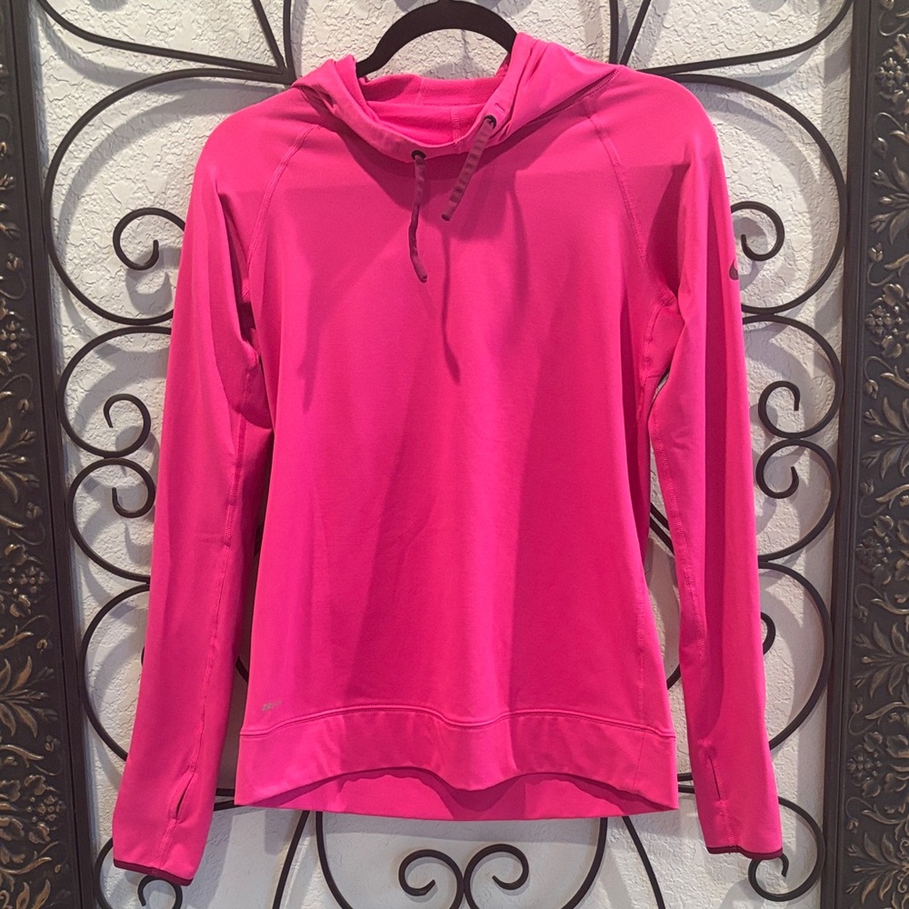 Nike Women's Pink Hoodie medium